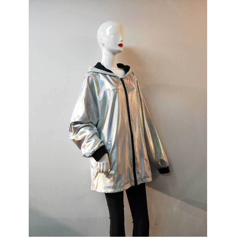DAMEN SILBER FARBIGE JACKE RLWJ0003