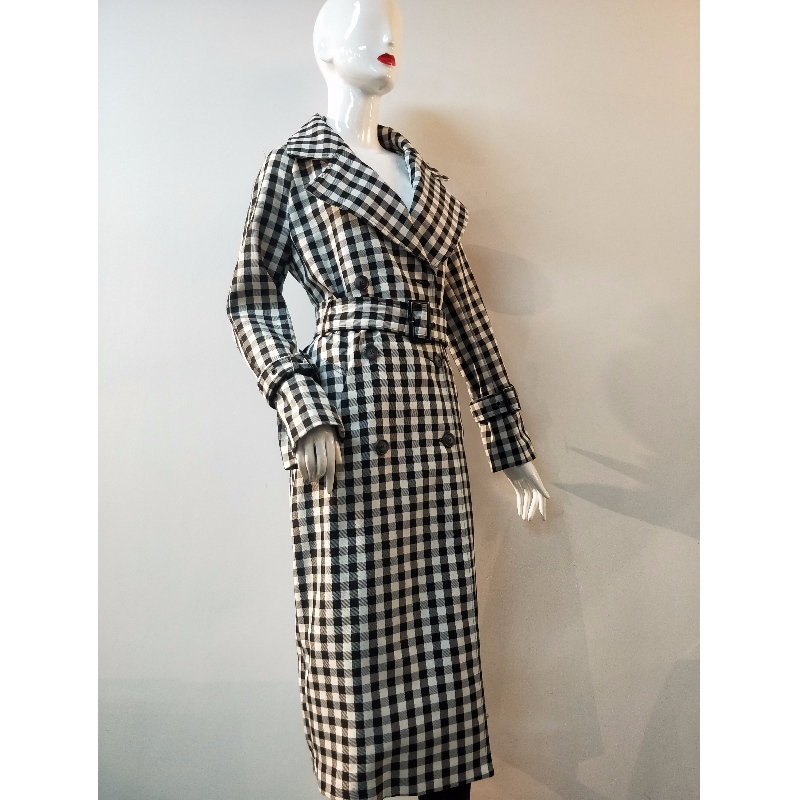 LONGLINE CHECK JACKE RLWJ0006 FÜR DAMEN
