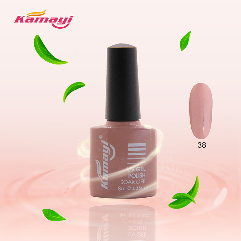 Heißer Verkauf 15 ml Professionelle Organische Uv Farbe Gel Nagellack Grünen Stil Gelpoliermittel Für Nail art