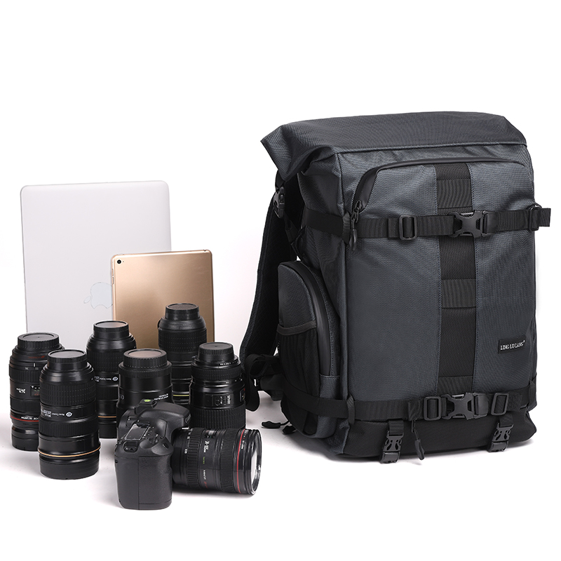 Diat BRTMH300 Outdoor Kameratasche mit großer Kapazität Reisevideo wasserdichter DSLR-Kamerataschenrucksack