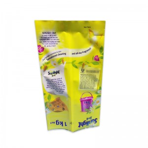 Gedruckt waschpulver verpackungsbeutel / waschmittel verpackung / plastiktüte verpackung