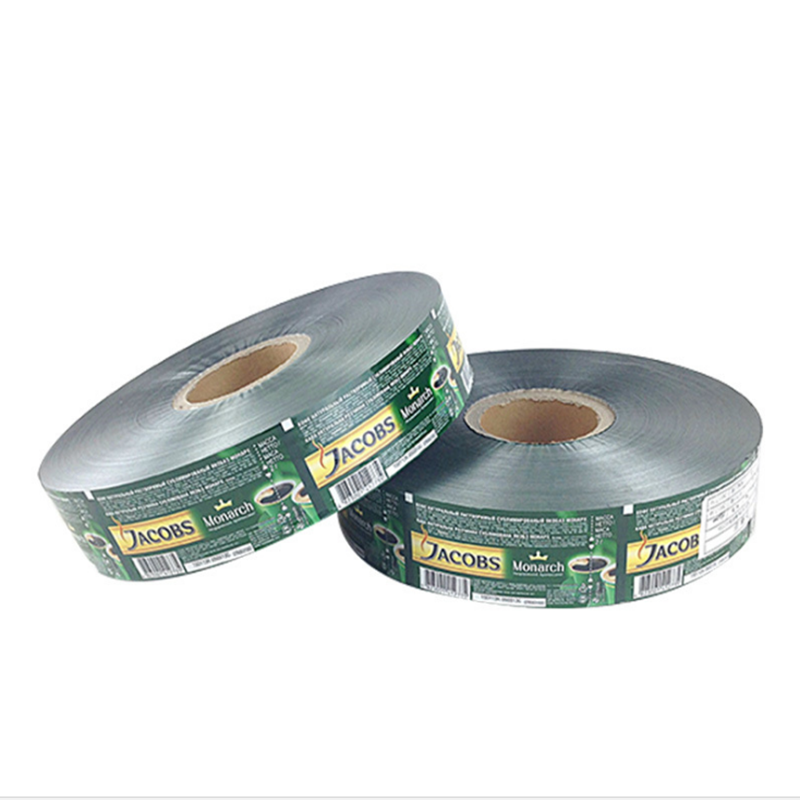 Lebensmittelverpackungen laminiert rollfilm / kundenspezifisch bedruckte kunststoff rollfilm / aluminiumfolie film für lebensmittelverpackungen