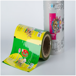 laminiertes material haustier / vmpet / pe shampoo verpackung kunststoff rollfilm mit individuellem logo design druck