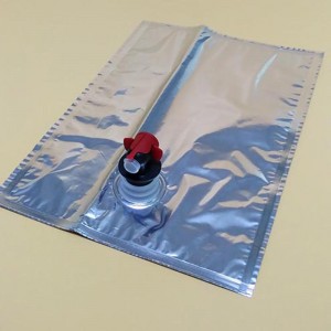 2L 5L 10L 15L 25L Aluminiumfolie und klarer Aseptikbeutel im Karton BIB für Wein, Öl, Saft, Milch, Wasser