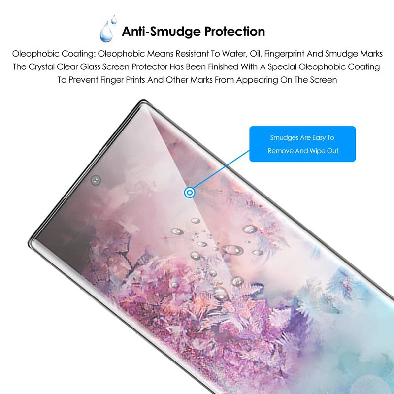 3D Full Cover Hartglas Displayschutzfolie für SAMSUNG GALAXY S10, S10 +, S10E