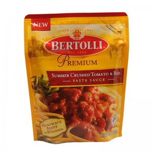 Flexible laminierte Aluminiumfoliensauce mit hoher Barriere, die Plastiktüte verpackt