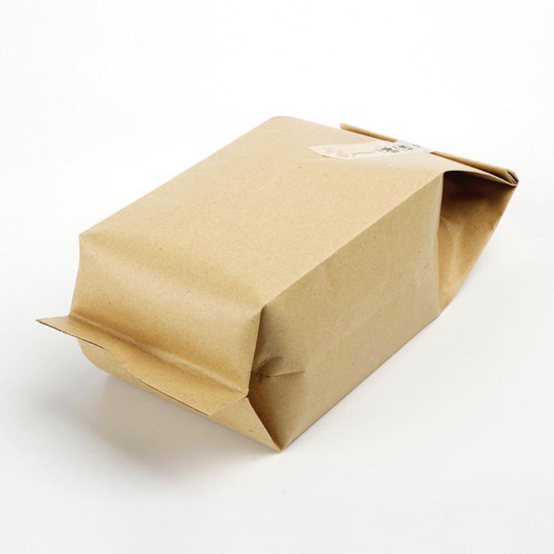 OEM Neupreis Hohe Qualität Seitenfalten Kaffee Teebeutel Kraftpapier Lebensmittelverpackungsbeutel