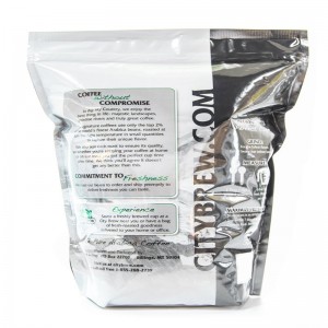 China Food Packaging Bags Zip Lock Seal Farbige Tee- oder Kaffeebeutel Heat Packaging Zipper