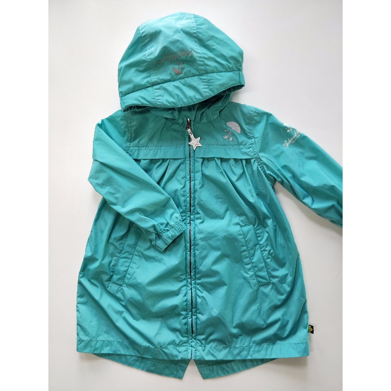 KINDERGRÜNE KAPUZENJACKE RLCJ0001