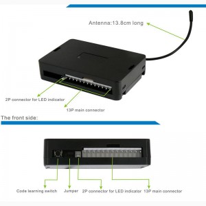autotürschloss und -entriegelung mit schlüsselloser fernbedienung