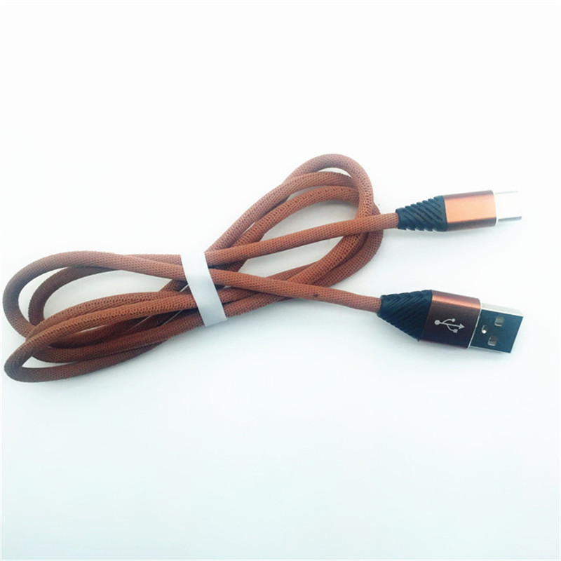 KPS-1004CB TYP C Kundenspezifische Baumwolle, die 1 m USB 2.2-Hochgeschwindigkeits-USB-Kabel vom Typ c auflädt