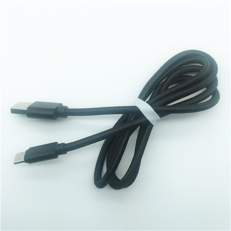 KPS-1005CB TYP C 2 m hochwertiges OD4.5MM Schnellladekabel vom Typ 2.4A C für Datentelefone