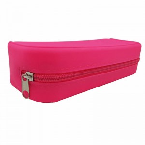 Großhandel Neuheit benutzerdefinierte bunte weiche Silikon Federmäppchen