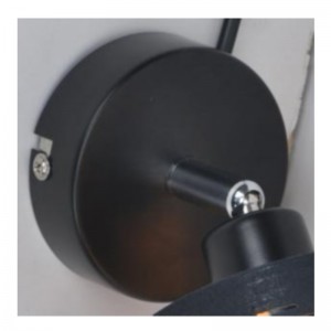 Punktlicht-1LT mit lasergeschnittenem Stoffschirm