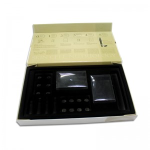 Geschenkbox in Buchform für Kosmetikverpackungen