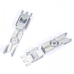 Ich tippe Metallklammer-Hardware, die Blechteile stempelt