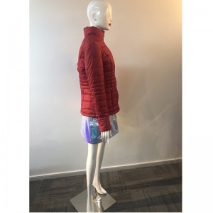 HOCHKRAGENMANTEL DER DAMEN IN ROT RLWPC0063