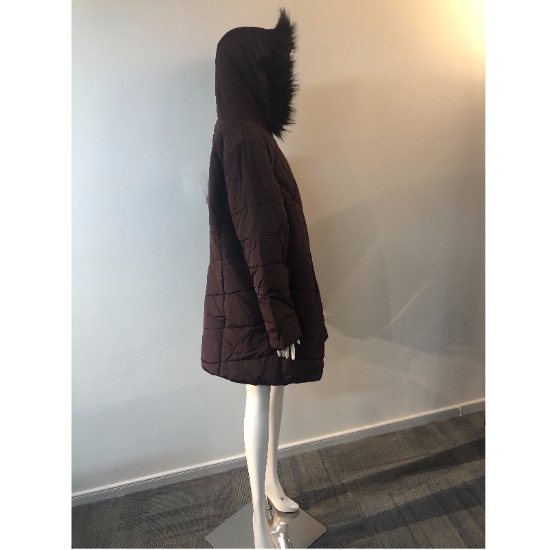 LILA HOODED COAT RLWPC0065 DER DAMEN