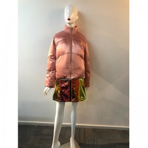 HOCHKRAGEN-PUFFERMANTEL DER DAMEN RLWPC0083