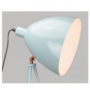 Stativ-Stehleuchte mit Metallschirm und Einstellfunktion