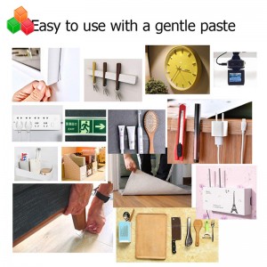 Förderung mode multifunktions waschbar wiederverwendbare abnehmbare doppelseitige starke klebende gel grip magic nano saugband