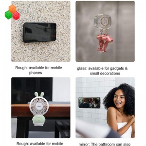 Waschbarer Kleber, der frei ist, um Gel-PU-Nano-Greifpolster / wiederverwendbare super klebrige Gel-Nano-Polster für Auto / Zuhause / Telefon zu entfernen