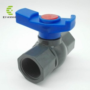 Das Hochdruck-PVC-Kugelventil mit Spezialgriff