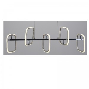 LED Pendelleuchte mit quadratischem Aluminiumstreifen