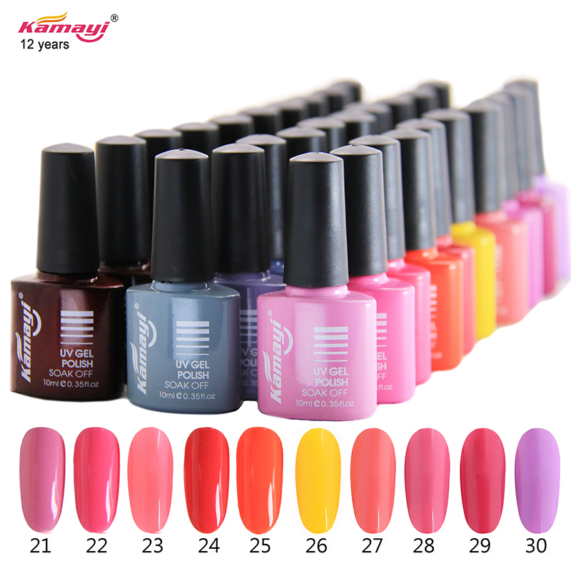Kamayi Private Label Gel Nagellack Umwelt UV / LED Gel Nagellack für Nägel Salon