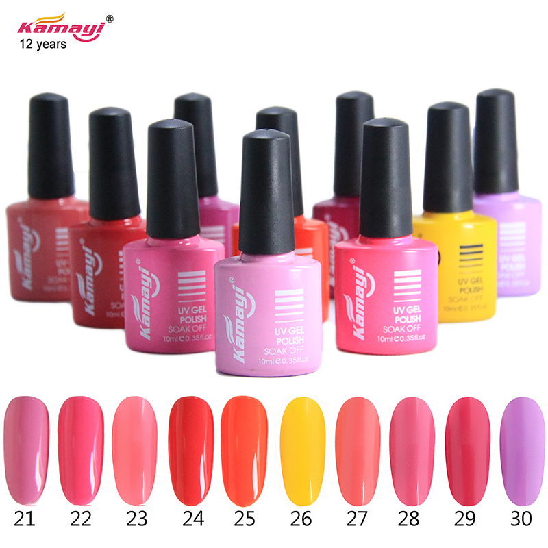 Kamayi Private Label Gel Nagellack Umwelt UV / LED Gel Nagellack für Nägel Salon