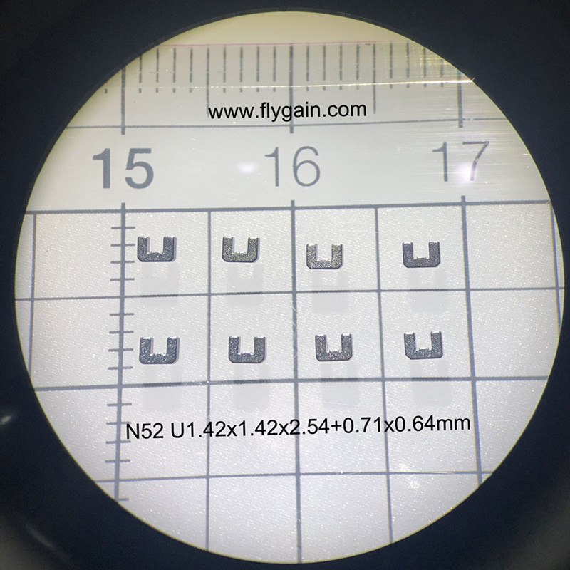 Kundengebundener kleiner Mikro-NdFeB-Motormagnet