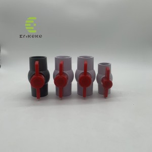 Der 3-teilige Hochdruck-Sanitärkugelhahn