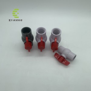 Der 3-teilige Hochdruck-Sanitärkugelhahn