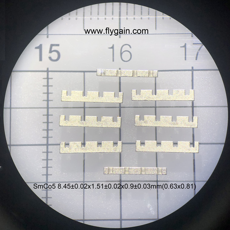 Seltenerdstarke SmCo-Permanent-Mikromagnete