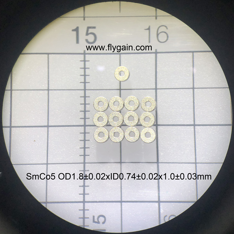Micro Precision SmCo Ringmagnet für mobilen Motor