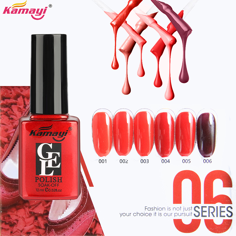 Kamayi Heißer Verkauf 12 ml Professionelle Organische Uv Farbe Gel Nagellack Grünen Stil Gelpoliermittel Für Nail art