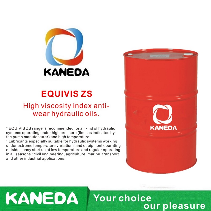 KANEDA EQUIVIS ZS Verschleißfeste Hydrauliköle mit hohem Viskositätsindex.