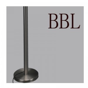 Moderne LED Stehleuchte mit Aluminiumleiste