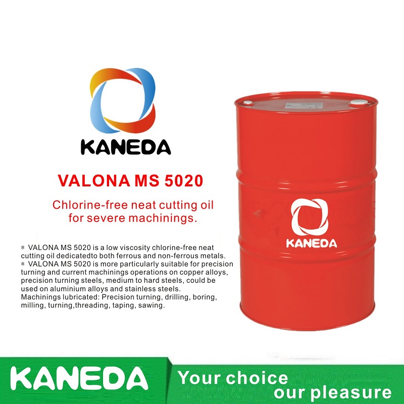 KANEDA VALONA MS 5020 Chlorfreies, sauberes Schneidöl für schwere Bearbeitungen.