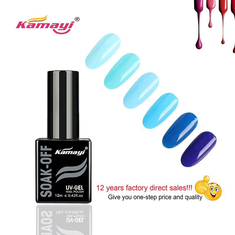 Kamayi Nail Products Kostenlose Probe Uv Gel Nagellack Black Bottle 12ml Gel Polish