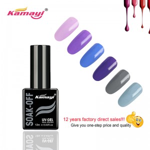 Kamayi Custom Private Label Nagelstudio 72 Farben Acryl Gel Nagellack Tränken Weg Semi Permanent Uv Gelpoliermittel Für Großhandel
