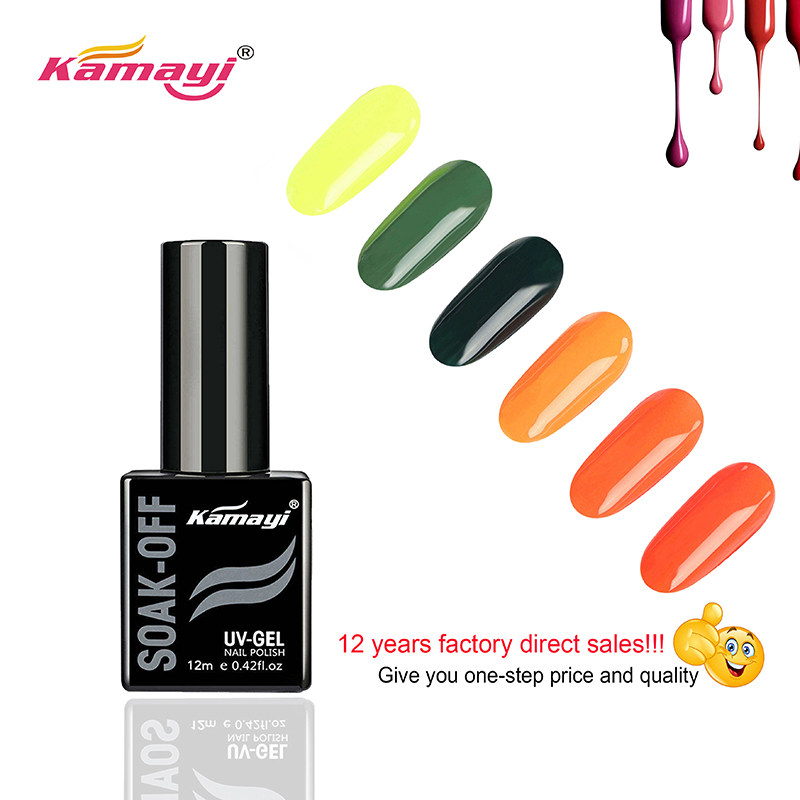 Kamayi 72 Colors12ml, UV-Gel-Nagellack Großhandel für UV-Gelpoliermittel