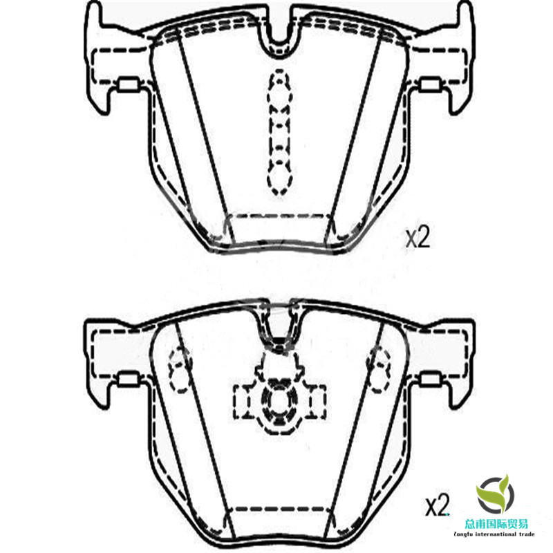 Bremsbeläge (OE: 34216763044)