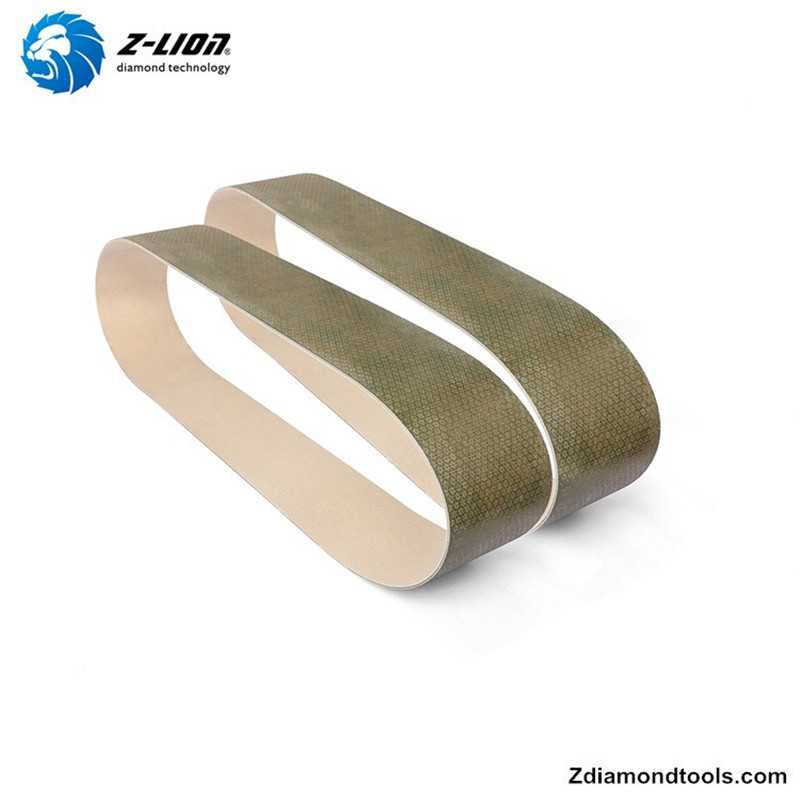 ZLION ZL-EB Galvanisiertes flexibles Diamantwerkzeug-Polierband für Glas- und Steinprojekte