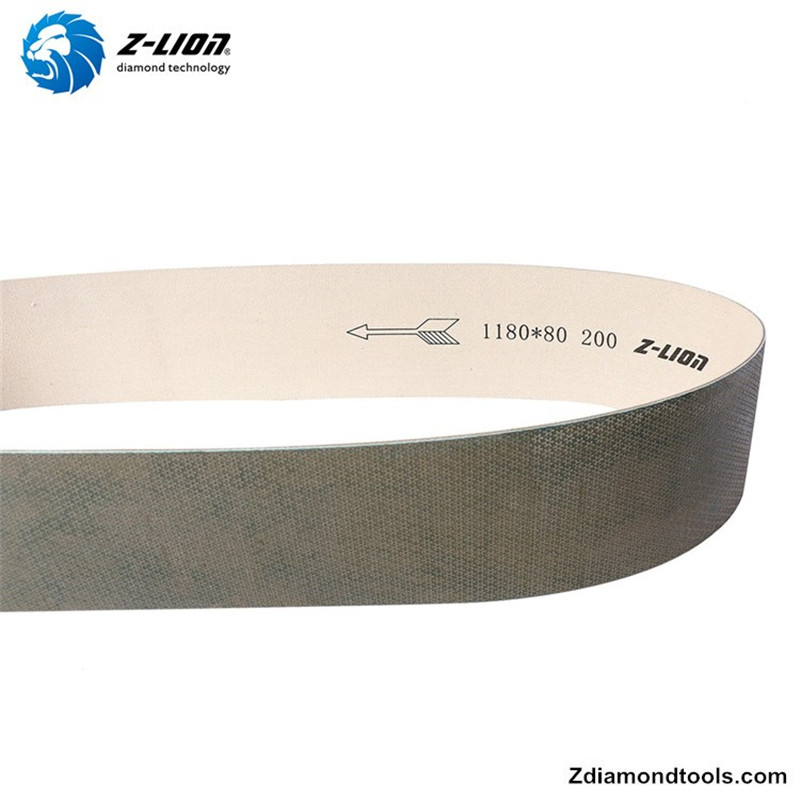 ZLION ZL-EB Galvanisiertes flexibles Diamantwerkzeug-Polierband für Glas- und Steinprojekte
