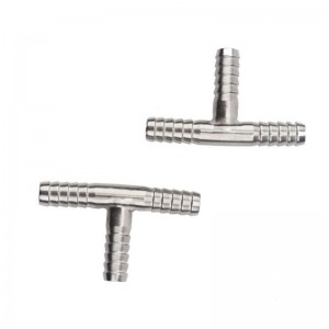 Messing-Schlauchstutzen-T-Stück 3-Wege-Bierschlauch-Anschlussstücke