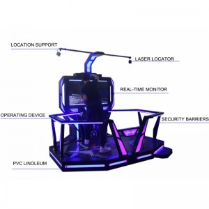 HTC Walking Space Interaktives Schießen \/ Boxen \/ Sabre Beat Game Simulator