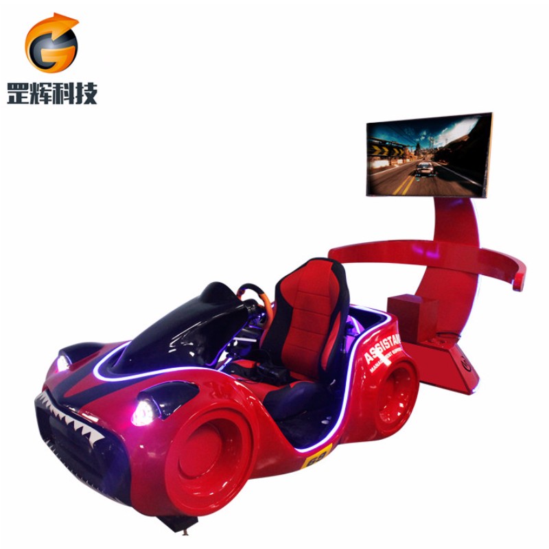 Racing Simulator VR Machine Global heißer Verkauf Freizeitpark Ausrüstung dreiachsigen VR-Rennwagen