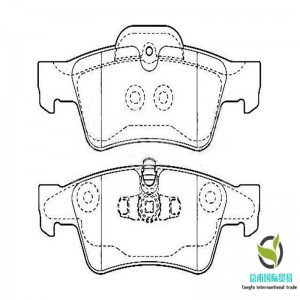 Bremsbeläge (OE: 004 420 52 20, OE: A0044205220)