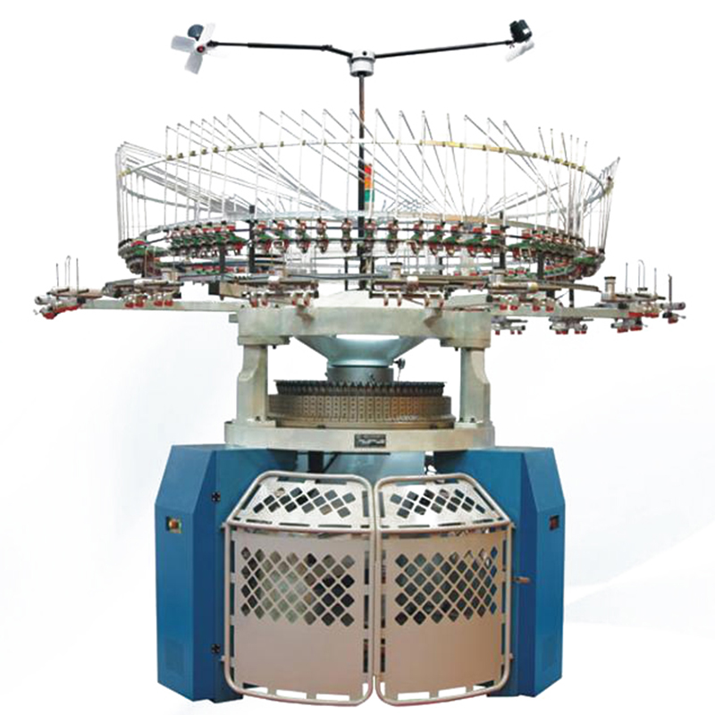 Großhandel Produkte China Jacquard Single Jersey Auto Streifen Rundstrickmaschine